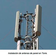 Sondikatel antenas de panel en torre